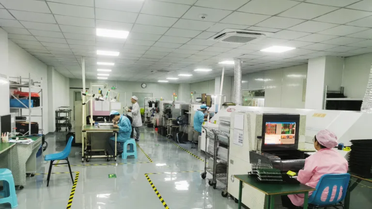 PCB manufacturing facility supporting buried resistor board production Select 92 more words to run Humanizer.