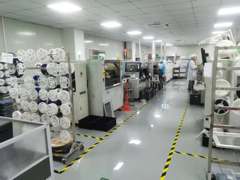 Topline Circuit automated PCB assembly production facility