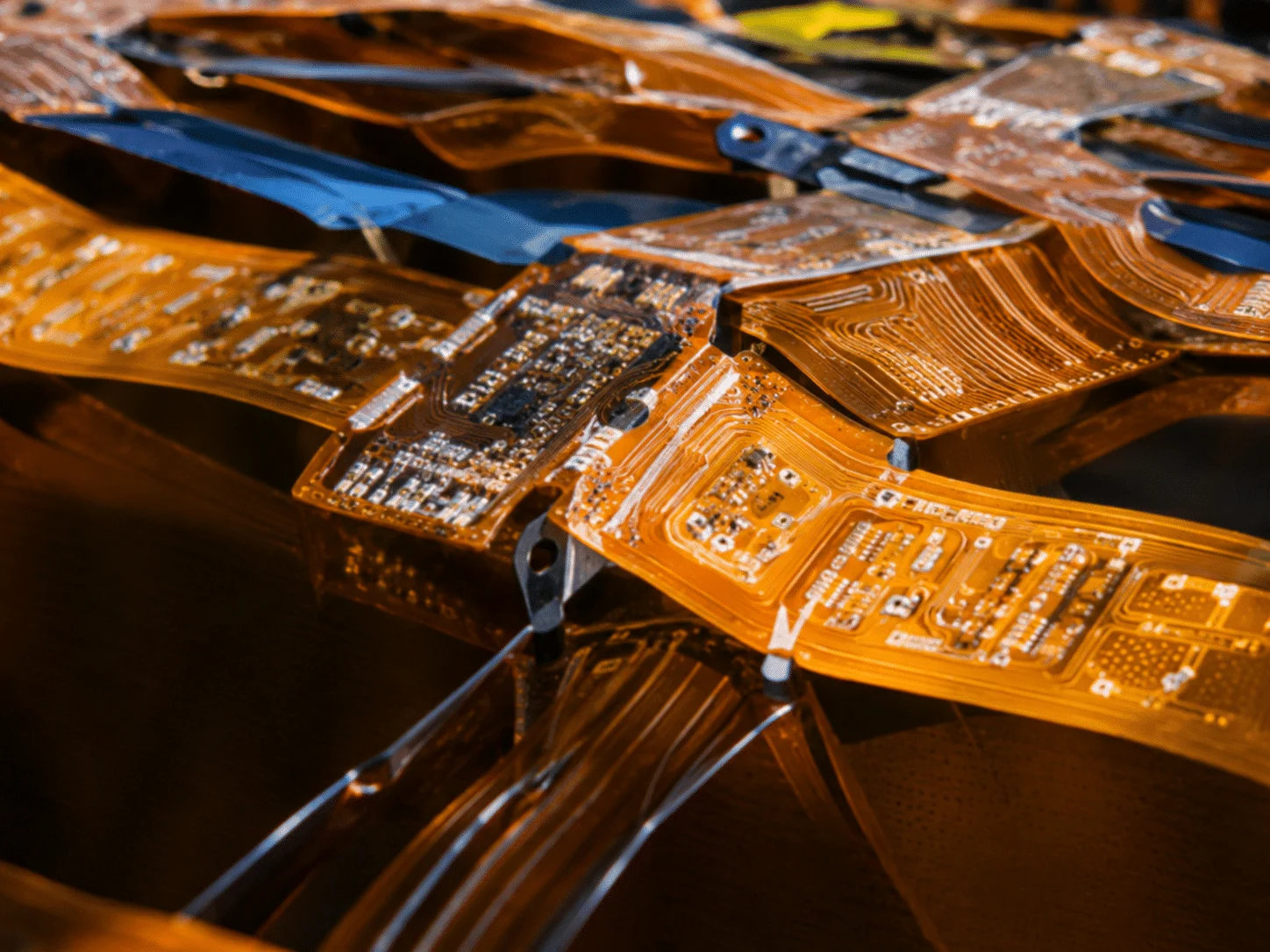 Flexible PCB fabrication process with copper circuit boards