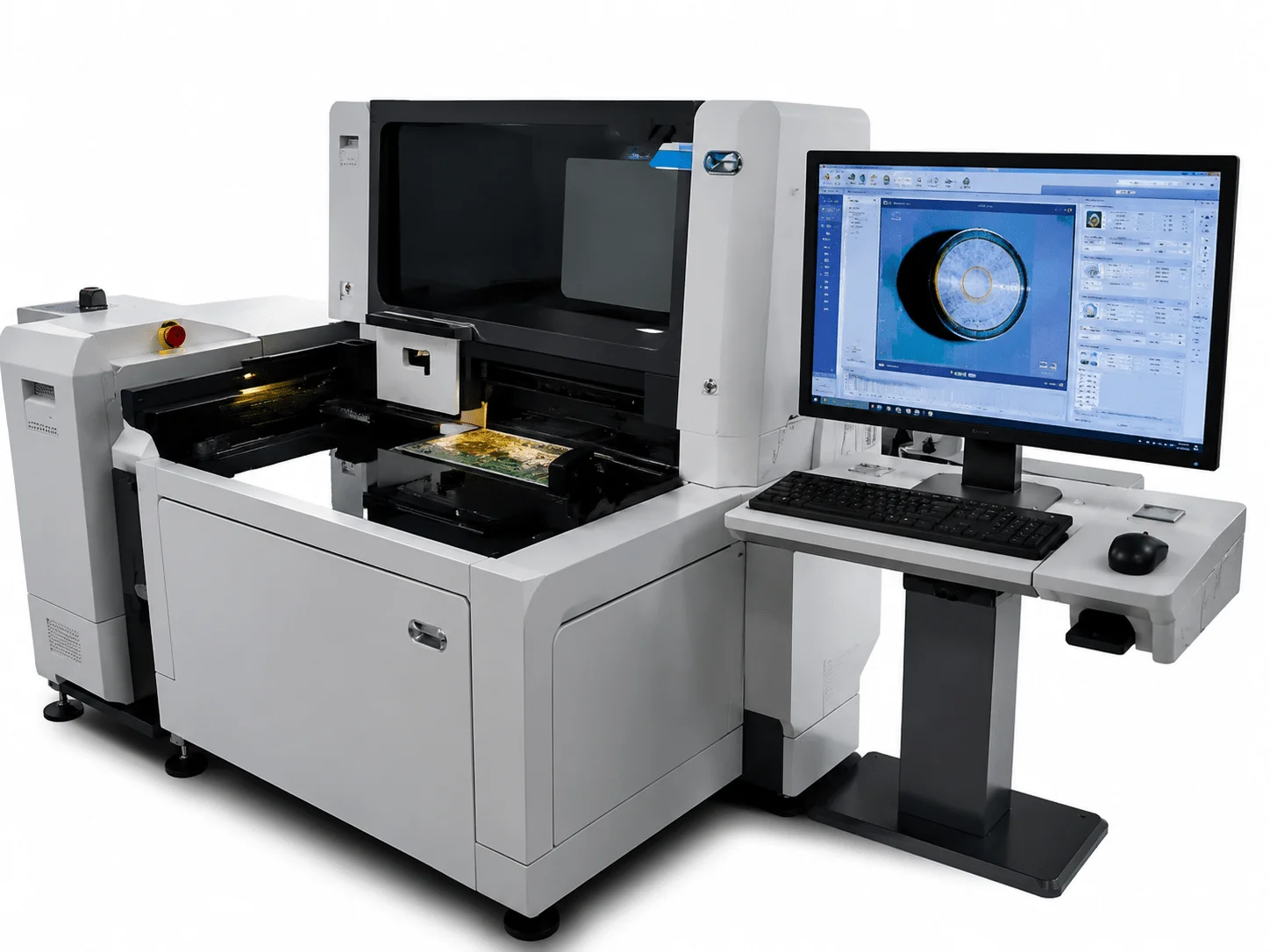 Automated optical inspection machine for PCB quality control