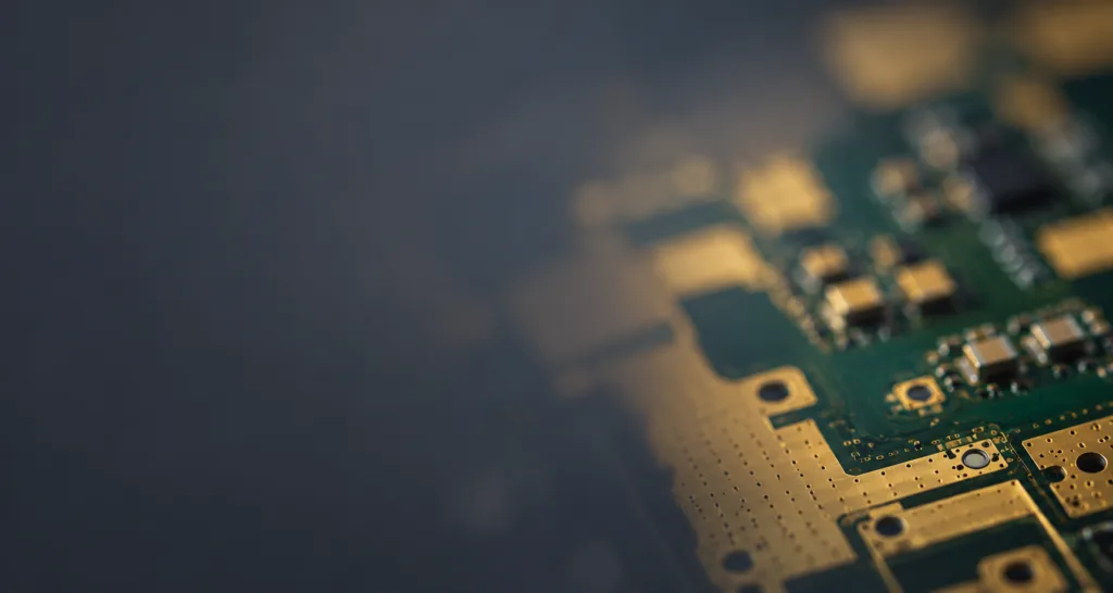 PCB laminate material with electronic circuit details