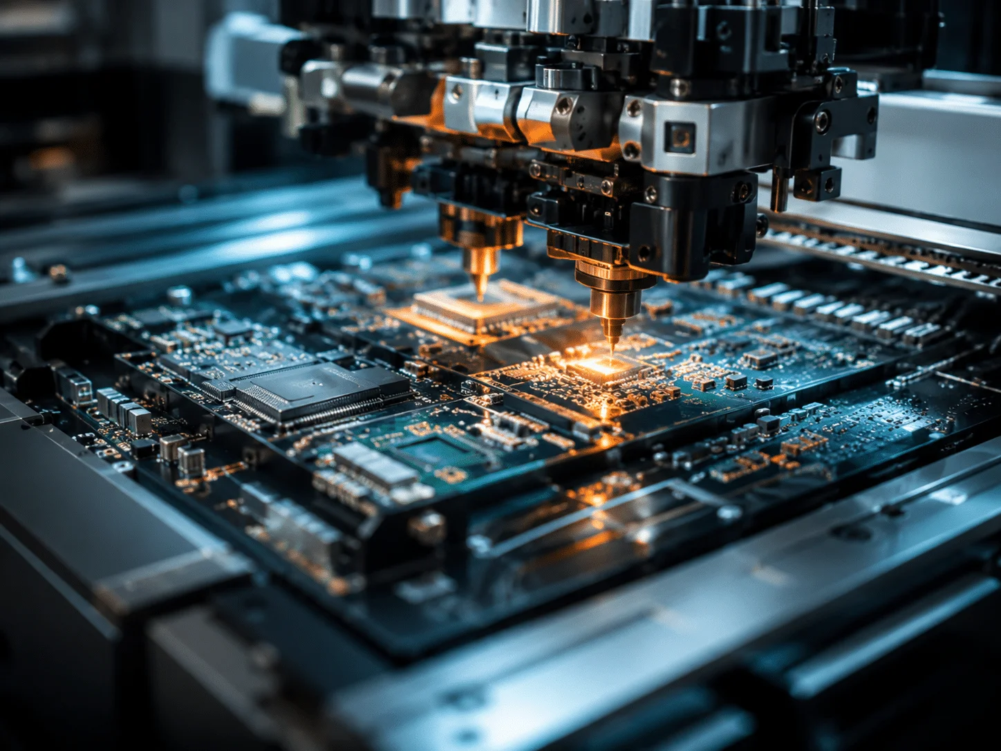 Automated PCB manufacturing equipment for circuit board production