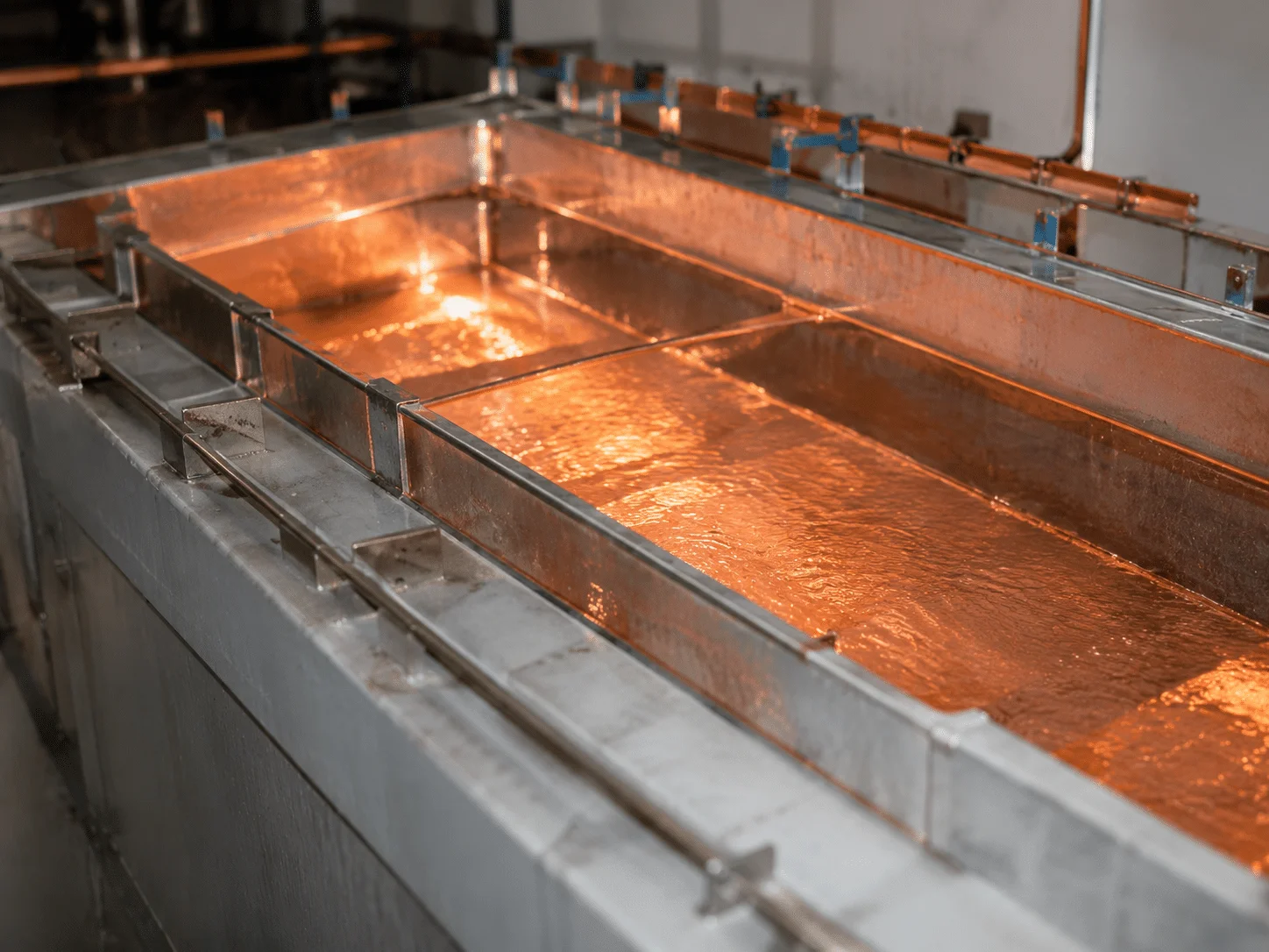 Copper plating process for printed circuit board fabrication