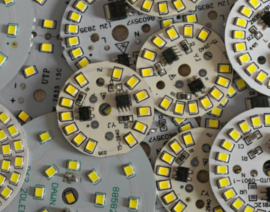 Custom Double-Sided Aluminum PCB Design for LED Lights