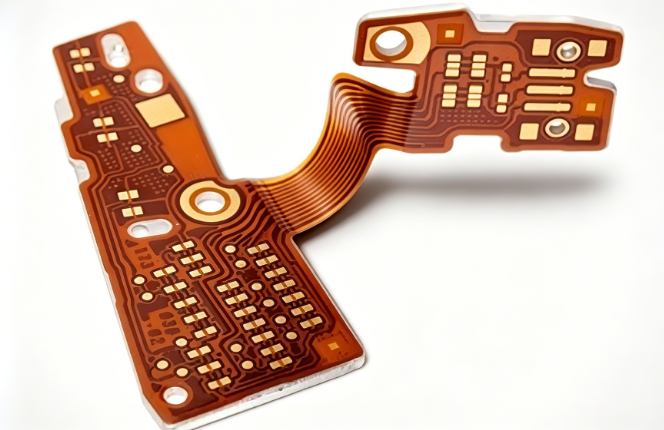 Double-sided impedance FPC for high-speed signal transmission