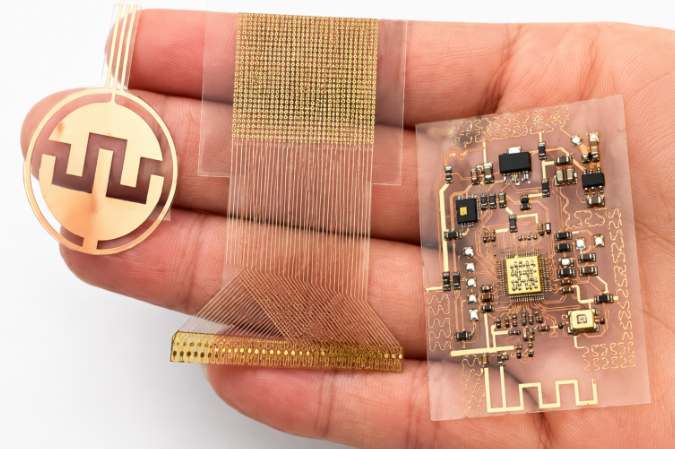 Double-sided Flexible PCB with Conductive Traces on Both Sides (FPC)