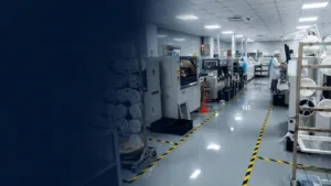 Topline Circuit SMT production line for PCB assembly in Shenzhen