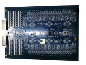 RF telecom communication PCB assembly with mounted components Select 92 more words to run Humanizer.
