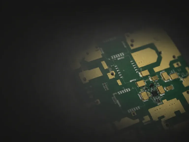 PCBA manufacturer inspection of an assembled circuit board