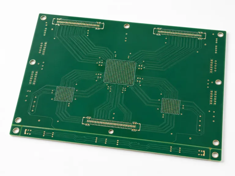 Controlled impedance PCB with matched high-speed signal routing