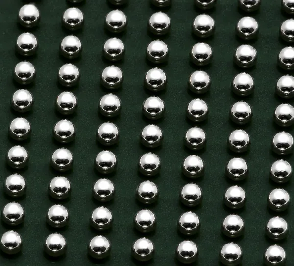 Ball grid array BGA solder balls beneath an integrated circuit package