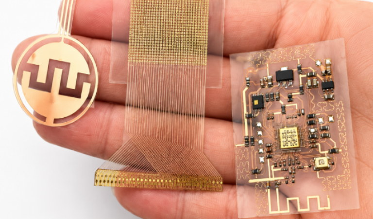 Double-sided Flexible PCB with Conductive Traces on Both Sides (FPC)
